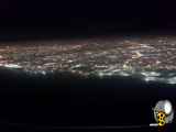 فیلم هوایی از شب های بندرعباس کنار دریا بسیار دیدنی