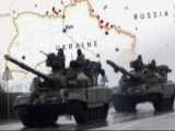 قلع و قمع ستون زرهی ارتش اوکراین توسط توپخانه ارتش روسیه