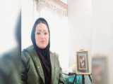 مصاحبه با سرکار خانم مژده امینیان نمایشگاه نیلگون