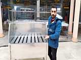 دستگاه کباب ترکی تاپینگ گرم رستورانی دونر کباب صنعتی بازار طلایی ۰۹۹۲۵۰۴۰۶۶۳