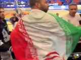 فیلم| اهانت به پرچم ایران در بازی والیبال ایران و آمریکا