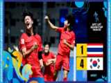 ایران (4) 0-0 (2) یمن | خلاصه بازی | قهرمانی نوجوانان آسیا 2023 | یک چهارم نهایی