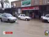 ببینید | بارش شدید باران در شهرستان خاش در روزهای گرم تابستان