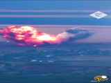 سرنگونی جنگنده روسی توسط پدافند اوکراینی از راه بسیار دور