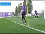 تمرینات دروازه بانان رئال مادرید goalkeeper training Real Madrid
