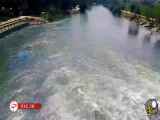 فیلم/ جاری شدن جریان آب در بستر رودخانه زاینده‌رود