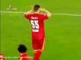 صدای تشویق هواداران النصر برای کریستیانو رونالدو در استادیوم ملک فهد در شهر طائف