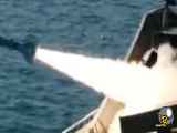 لحظه شلیک موشک کروز  دررزمایش نیروی دریایی سپاه