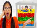 سرگرمی هنری کودک، توپ های رنگی، بازی سرگرمی جدید