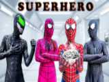 مردعنکبوتی در دنیای واقعی - تیم مرد عنکبوتی سبز در مقابل تیم مرد بد