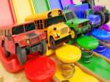 برنامه کودک ماشین های رنگی :: با داستان توپ های رنگی