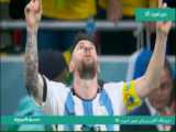گل اول آرژانتین به استرالیا (لیونل مسی :: جام جهانی 2022)