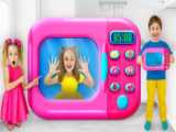 برنامه کودک - چالش باربی - چالش آبی و صورتی - کودک سرگرمی تفریحی