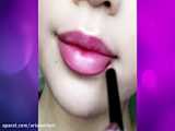 آرایش فقط با یک رژ لب