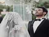 محمدرضا گلزار ازدواج کرد/فیلم خروج رضا گلزار و همسرش از دفتر عقد و ازدواج