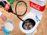آزمایش: کوکا کولا و منتوس در مقابل بالون