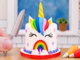 کیک تولد عروسکی کیوت  :: کیک تولد مینیاتوری :: آموزش دیزاین کیک