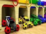 برنامه کودک ماشین بازی / ماشین های رنگی / مزرعه میوه های رنگی