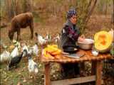 کباب رنگین کمانی | آشپزی در طبیعت |cooking in nature