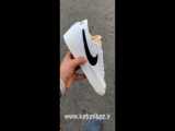 کفش نایک بلیزر جومبو ساق کوتاه سفید مشکی Nike Blazer Mid 77 Jumbo