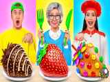 چالش خوراکی_چالش و موقعیت های خوراکی و خنده دار