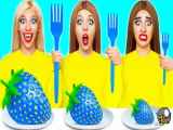 چالش و خوراکی های باحال و خنده دار