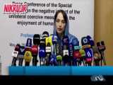 انسیه خزعلی: تحریم‌های ظالمانه ضد ایران لغو شود