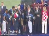مراسم اهدای مدال و جشن قهرمانی فرانسه در جام جهانی