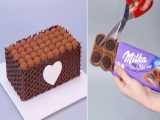 تزئین زیبای کیک ها - آموزش ترفند های کیک شکلاتی -  آشپزی و دسر