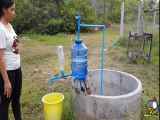 ساخت پمپ آب بدون برق با دبه پلاستيکی و با کمترین هزینه