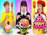 چالش غذایی خنده دار با ونزدی - کیک درست کردن - تفریحی و سرگرمی بانوان خوراکی