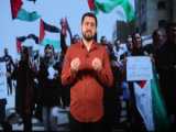 راهپیمایی همبستگی با غزه در بیروت