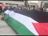 اجتماع عظیم مردم شهریار در حمایت از فلسطین قهرمان