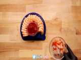 خوردن غذای خوشمزه با صدا