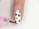 آموزش دیزاین ناخن برای کریسمس |  Best Christmas Nails ideas