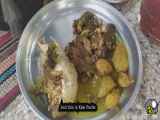 (ویدئو) پخت متفاوت کله پاچه و سیرابی میش توسط بانوی روستایی یزدی