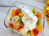 لذت آشپزی | طرز تهیه دسر میوه ای شکلاتی