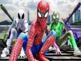 ماجرای مرد عنکبوتی در دنیای واقعی ، مردعنکبوتی و تیم اسپایدرمن ورود به دنیا