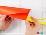 ساخت موشک اوریگامی