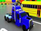 ماشین بازی کودکانه :: برنامه کودک ماشین های رنگی :: کامیون و مک کویین