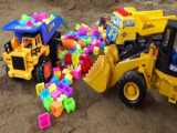 ماشین بازی کودکانه || کامیون _ میکسر || کانال آپارات گرام