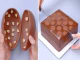 تزئین زیبای کیک ها - آموزش ترفند های کیک شکلاتی خوشمز -  آشپزی و دسر