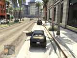 پارکور با ماشین پلیس و سوپر اسپرت ها در GTA5