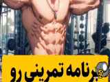 برنامه تمرینی رو اینجوری بچین