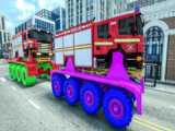 کارتون ماشین ها - لئو کامیون - گروه نجات سیاره - ترانه آتش نشانی برای بچه ها