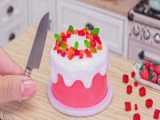 Bricklover: The Best Miniature MM Chocolate Cake Decorating Idea | Mini Bakery