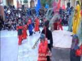 مهدی علی نژاد کنار اسب