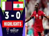 خلاصه بازی  قطر و لبنان ( 3 _ 0 ) دیدار افتتاحیه جام مالت های آسیا ۲۰۲۳