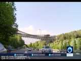 فیلم هوایی پل طبیعت تهران