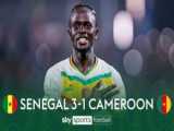 سنگال 3-1 کامرون | خلاصه بازی | قدرت‌نمایی و صدرنشینی مدافع عنوان قهرمانی